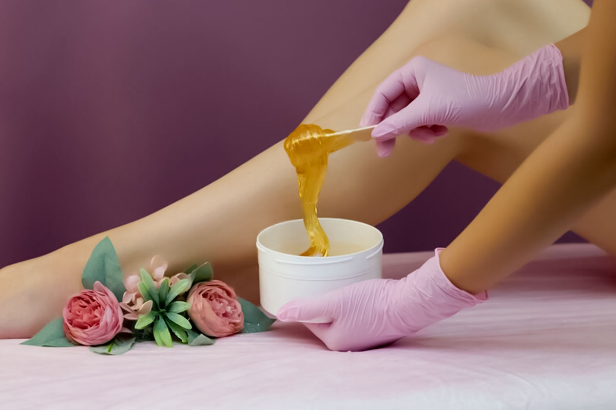honey-exfoliation