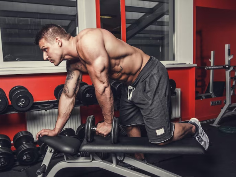  Gym Exercises To Build Triceps In Hindi