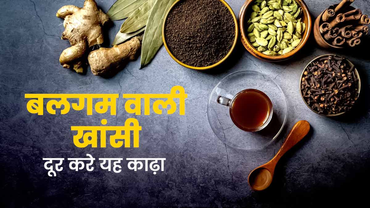 Balgam Wali Khansi: बलगम वाली खांसी के लिए घर पर बनाएं ये खास काढ़ा, जल्द मिलेगा आराम