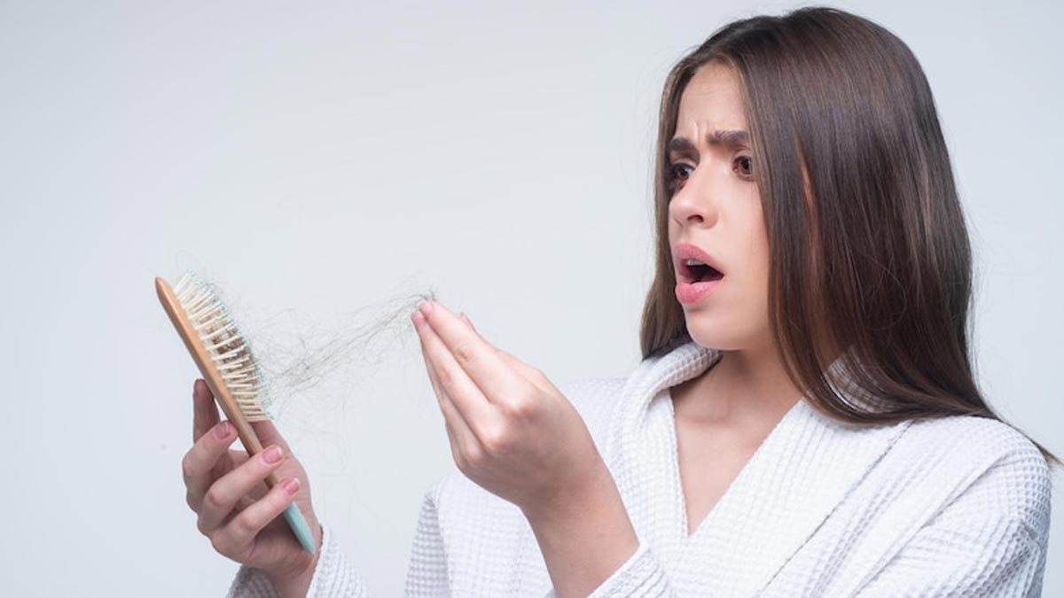 hair fall due to dehydration