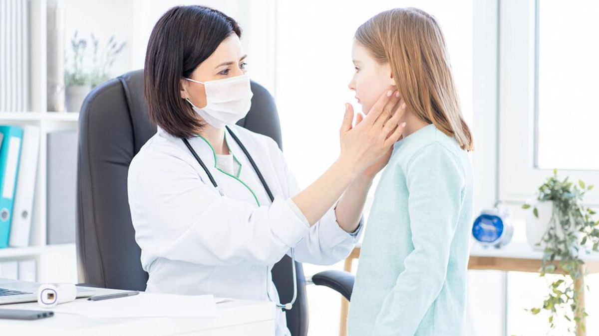 strep throat in children in hindi