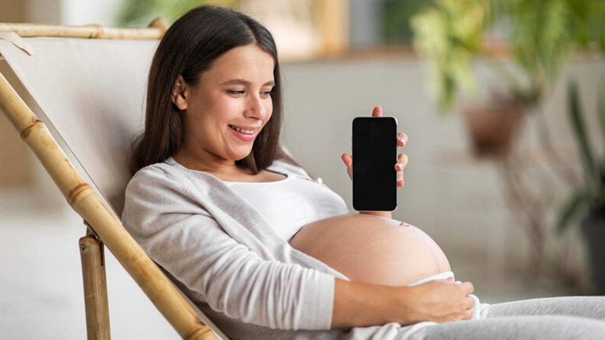 mobile using during pregnancy 