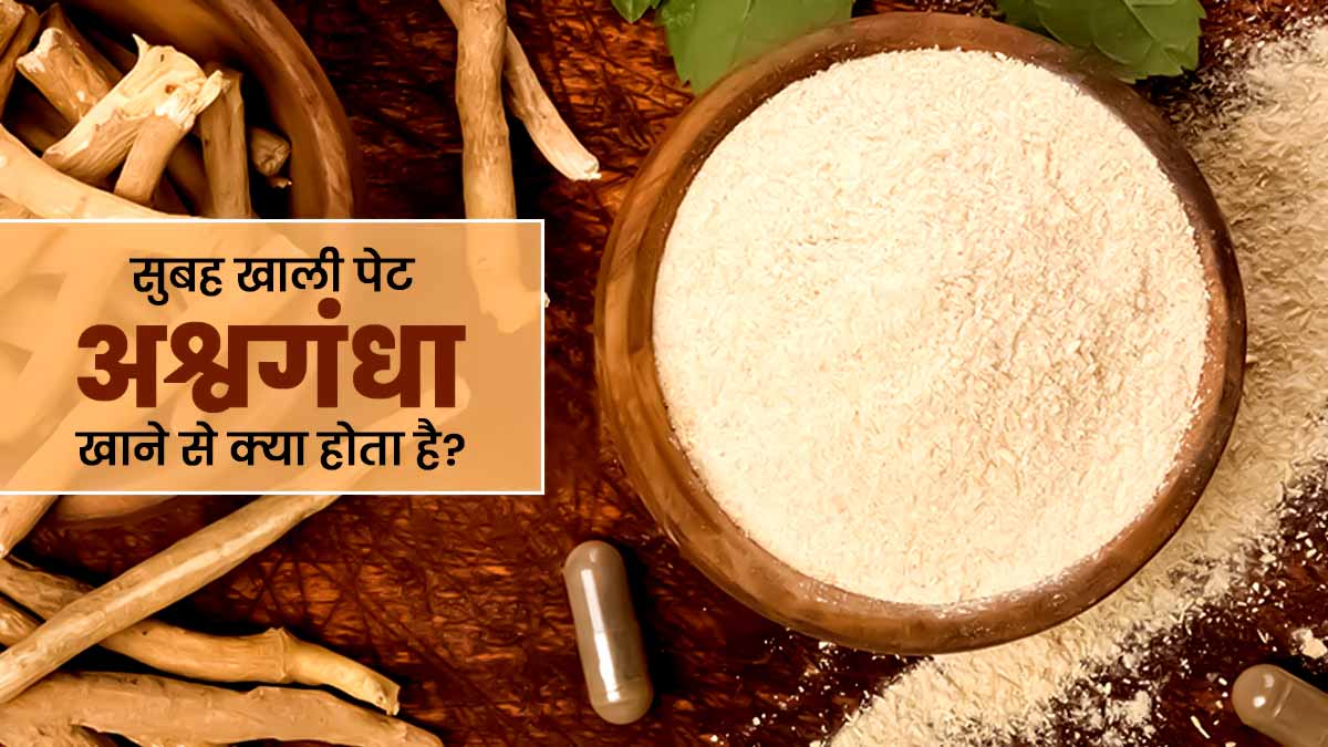 सुबह खाली पेट अश्वगंधा खाने से क्या होता है? जानें अश्वगंधा लेने का सबसे अच्छा समय क्या है?