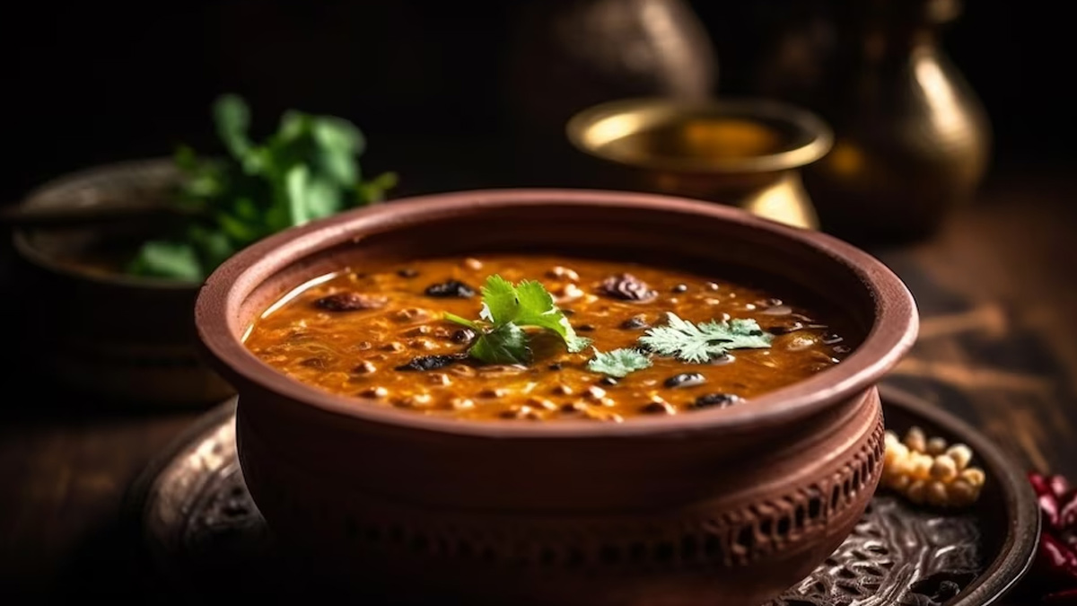 eating dal
