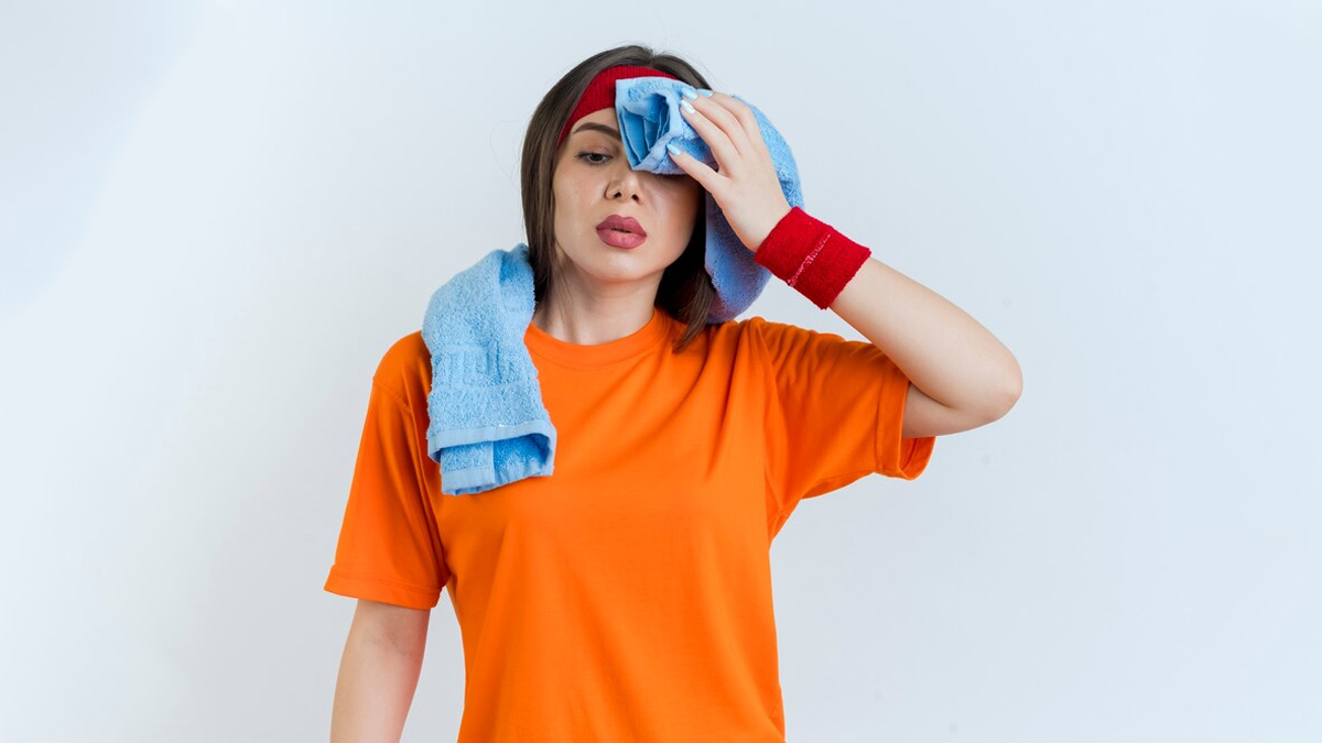 sweating in typhoid