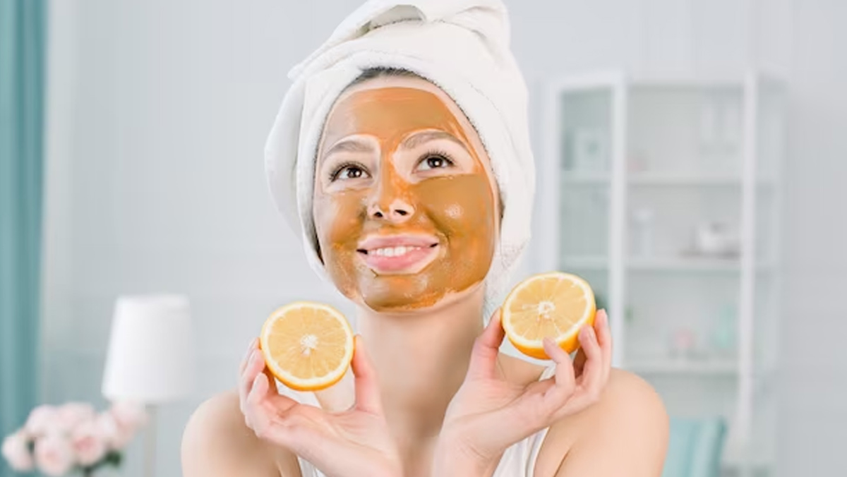 orange peel face mask 