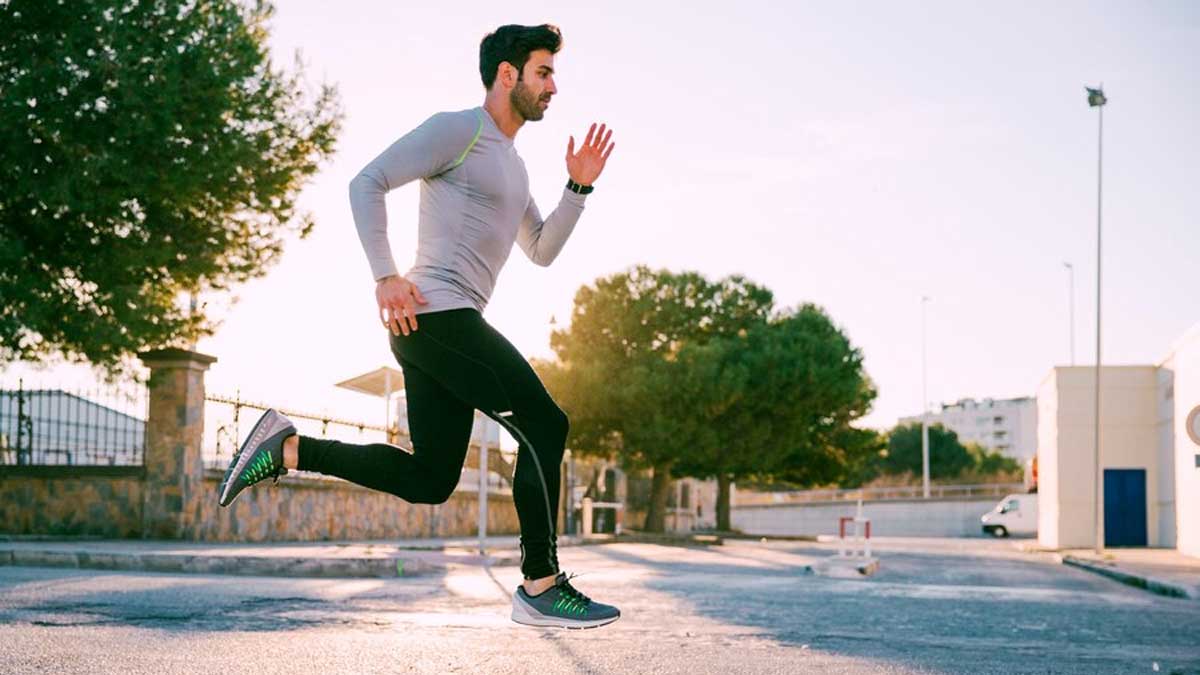 running