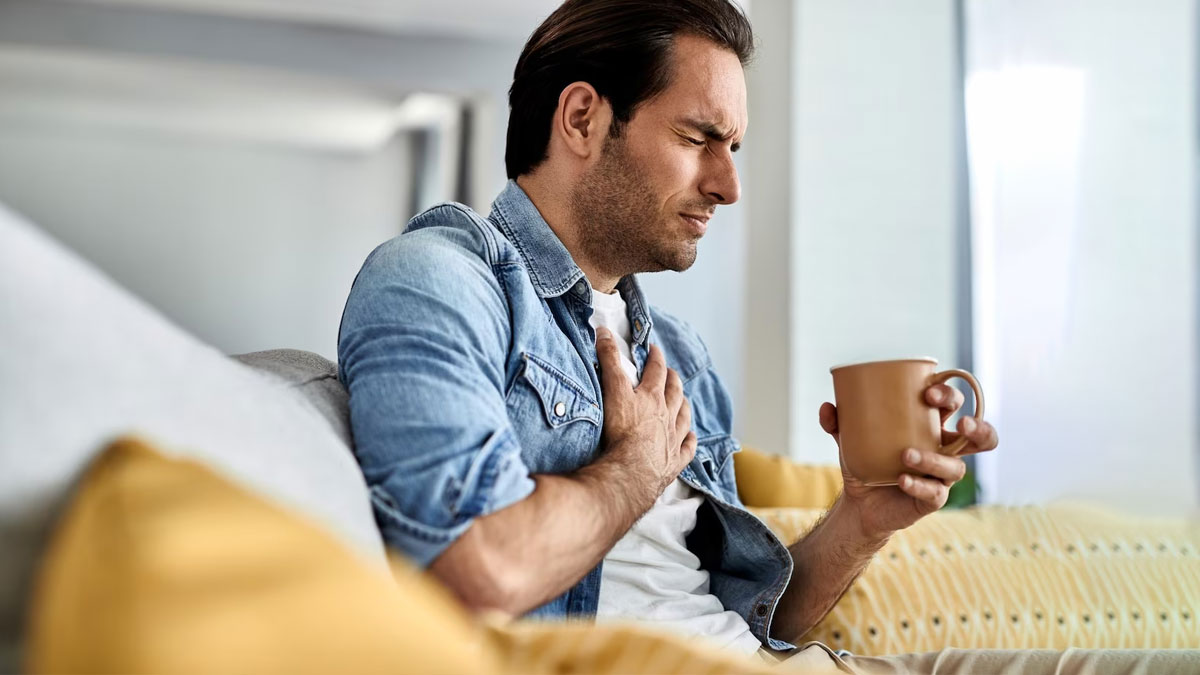 anxiety and chest pain in hindi
