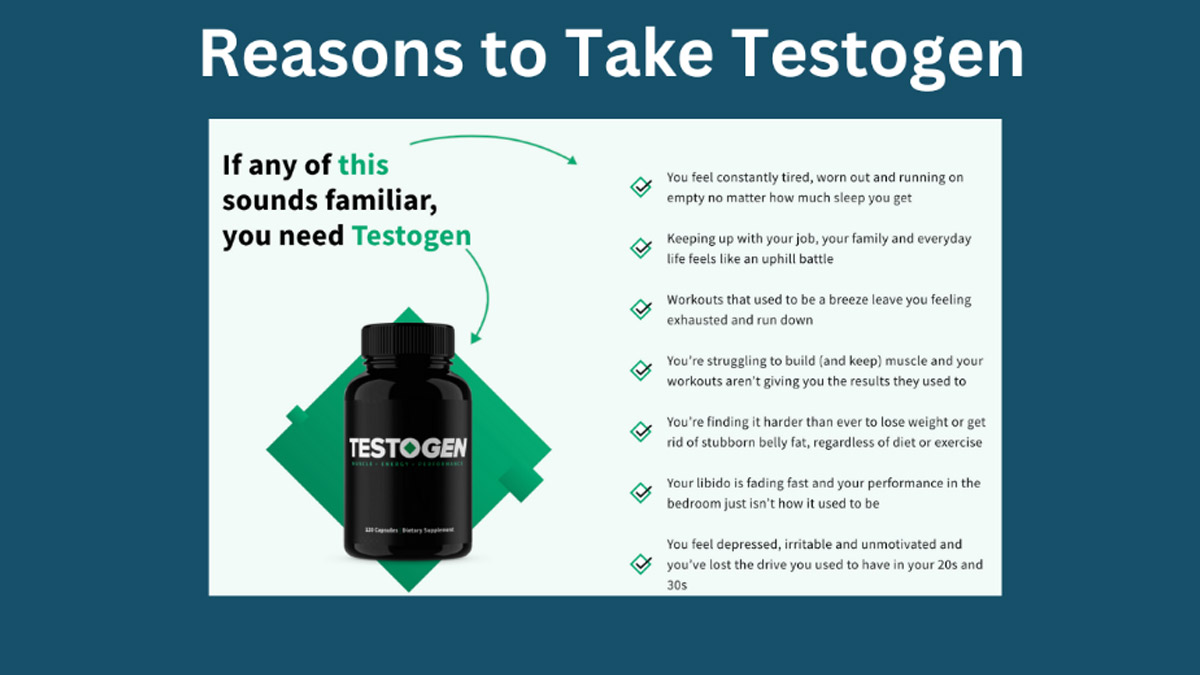 Testogen Reviews: Effective Testosterone -Booster or Hype?