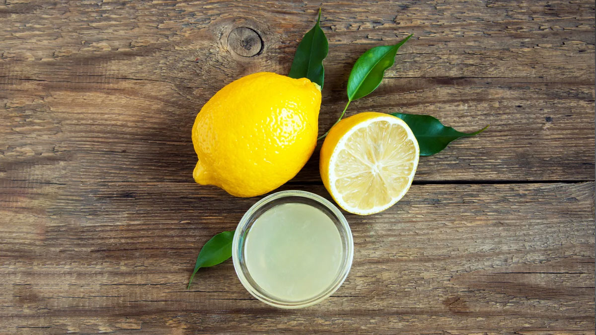 lemon juice for hair