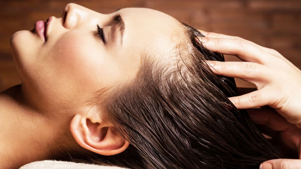 hair oil massage 