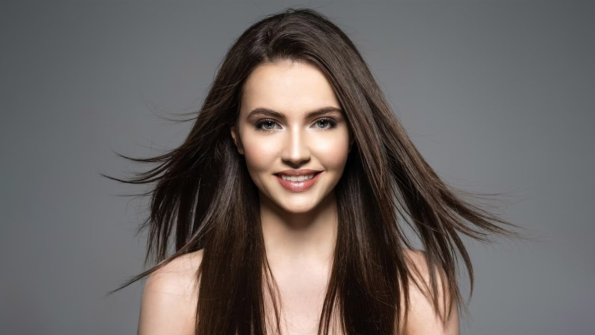 straight hair
