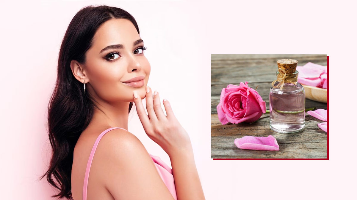 face cleanup with rose water face [ack