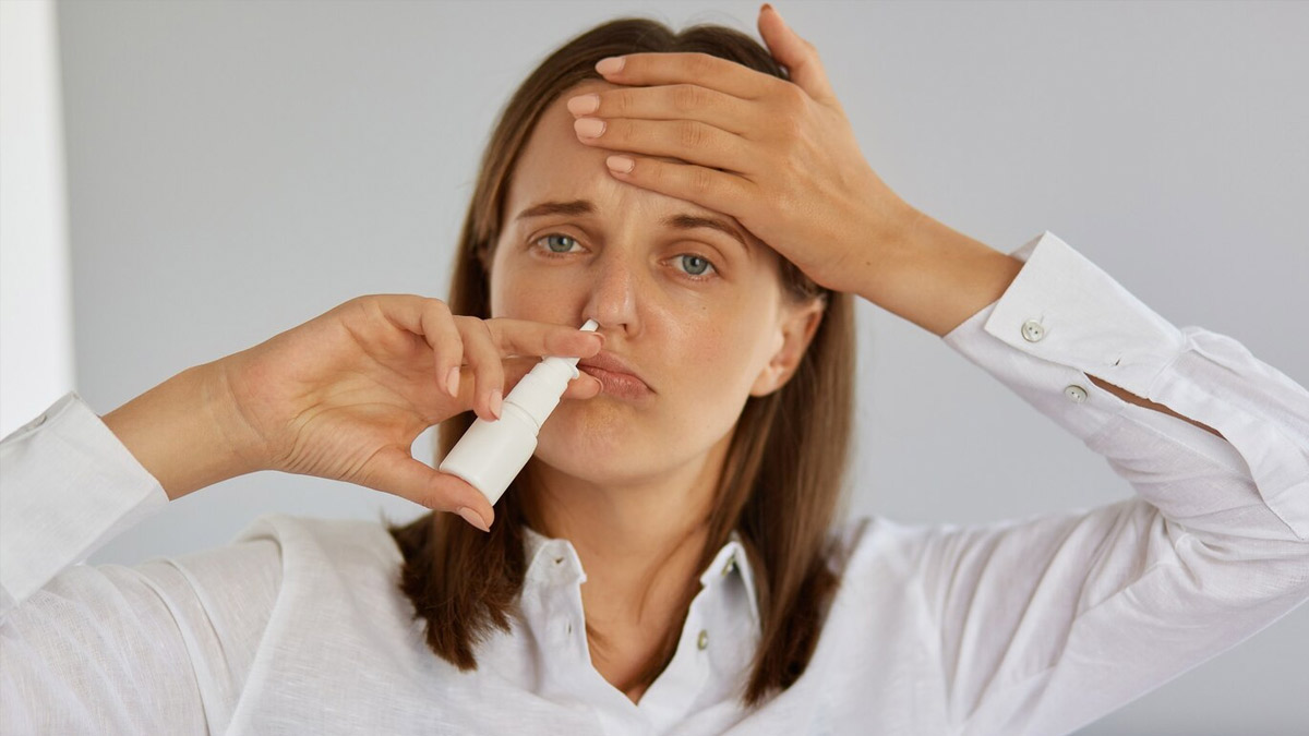 nasal spray side effect in hindi
