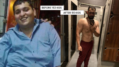 73 Kg वजन घटाकर मंसूर ने पूरा क‍िया बड़ा चैलेंज, बने फैट से फ‍िट 