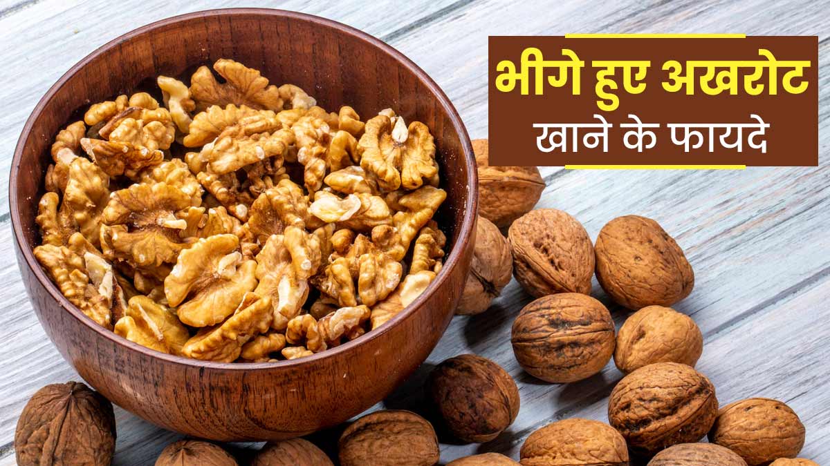 Soaked walnuts Benefits: रोज खाएं भीगे हुए अखरोट, कई बीमारियां रहेंगी दूर