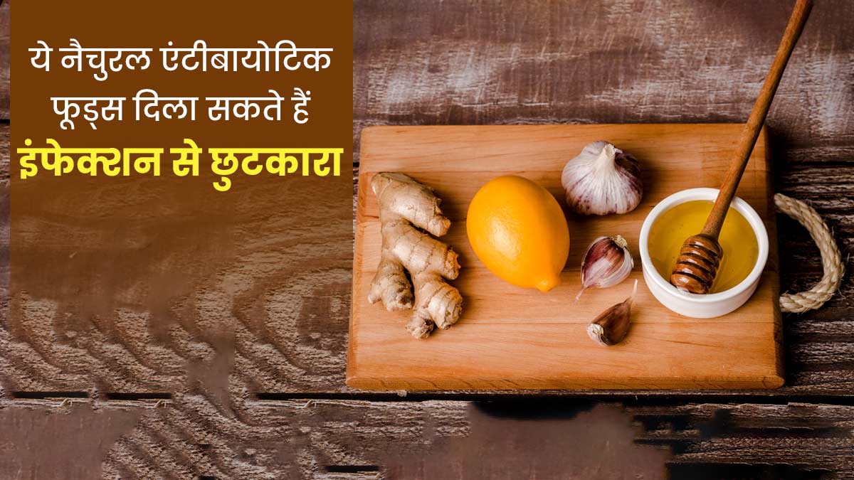 Natural Antibiotics: नैचुरल एंटीबायोटिक हैं किचन में रखी ये 5 चीजें, इंफेक्शन से दिलाएंगी छुटकारा