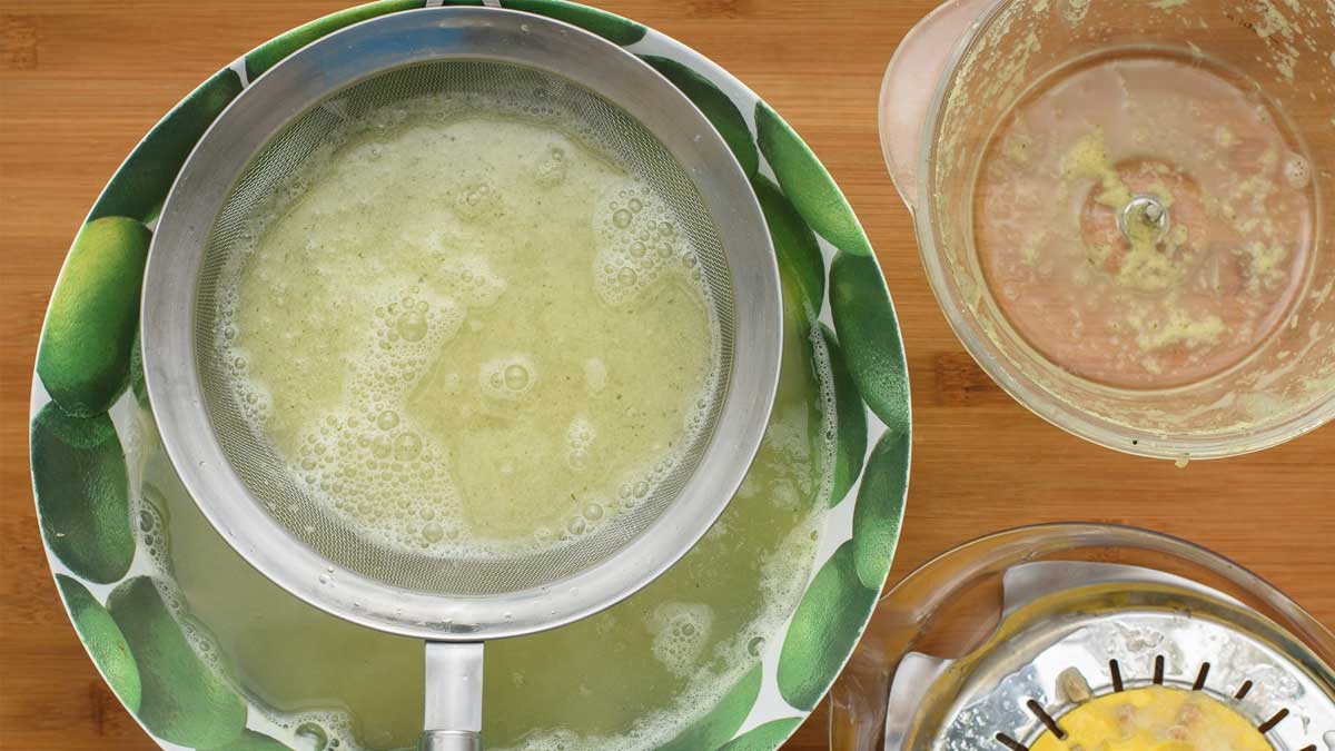 ginger soup in winter 