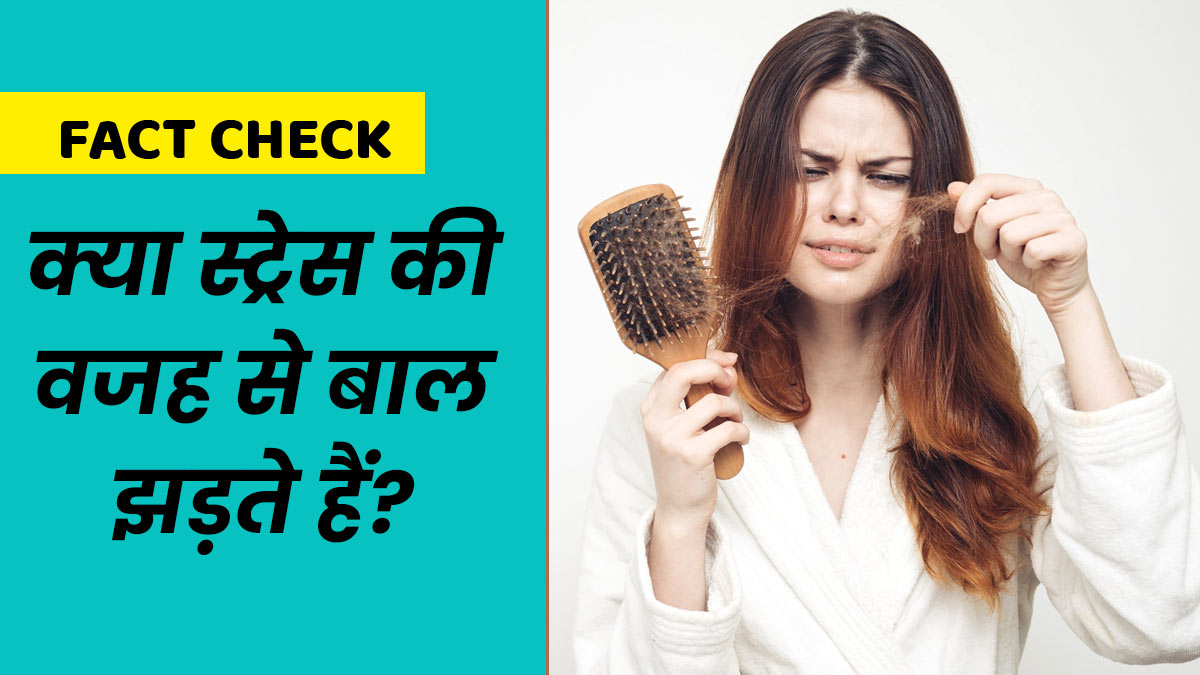Fact Check: क्या वाकई स्ट्रेस की वजह से बाल झड़ते हैं? एक्सपर्ट से जानें सच्चाई