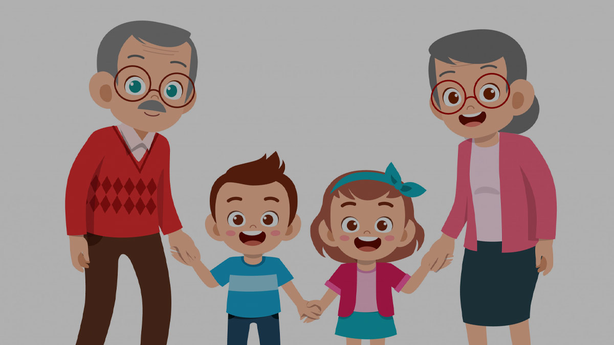 grandparents bond with children