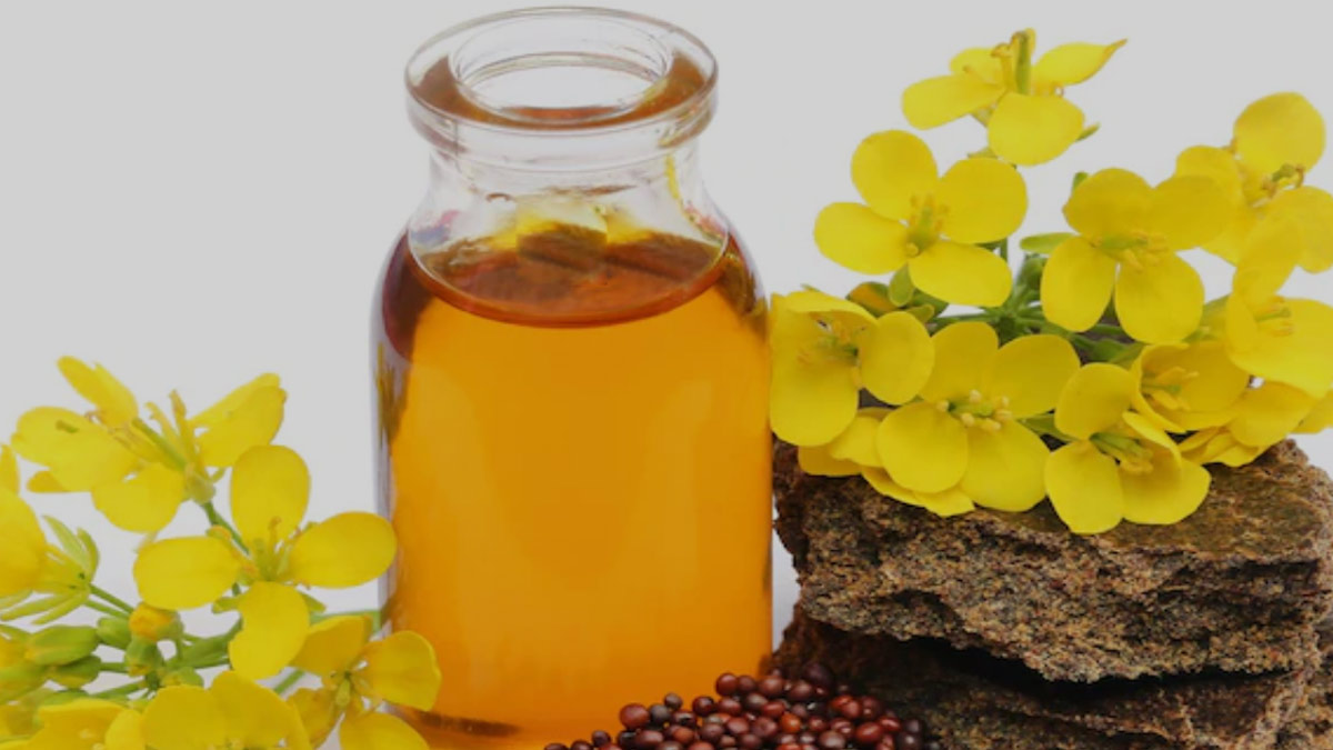 mustard oil for belly button massage
