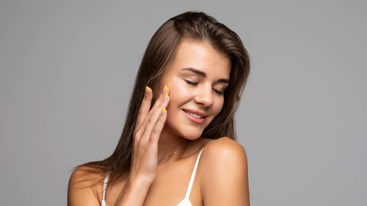 glowing skin