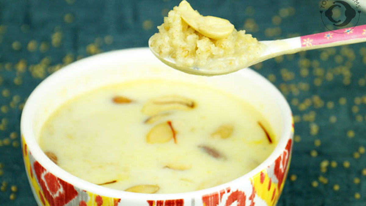 kangni kheer recipe 