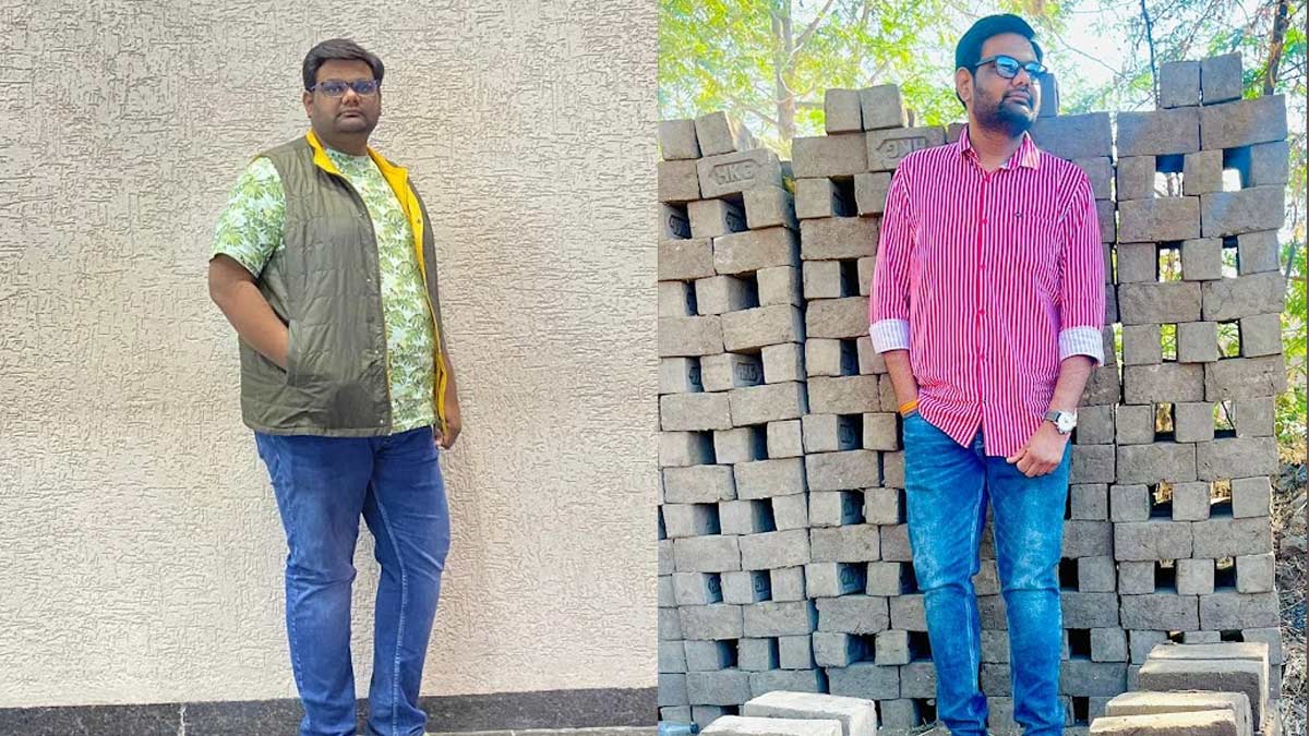 fat to fit weight loss transformation journey of dr kapil vaishnav