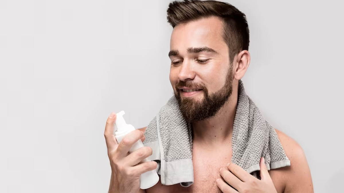 Wash Beard With Mild Shampoo