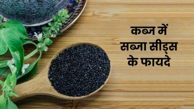 कब्ज से छुटकारा पाने के लिए ऐसे करें तुलसी के बीज का इस्तेमाल, पेट रहेगा साफ