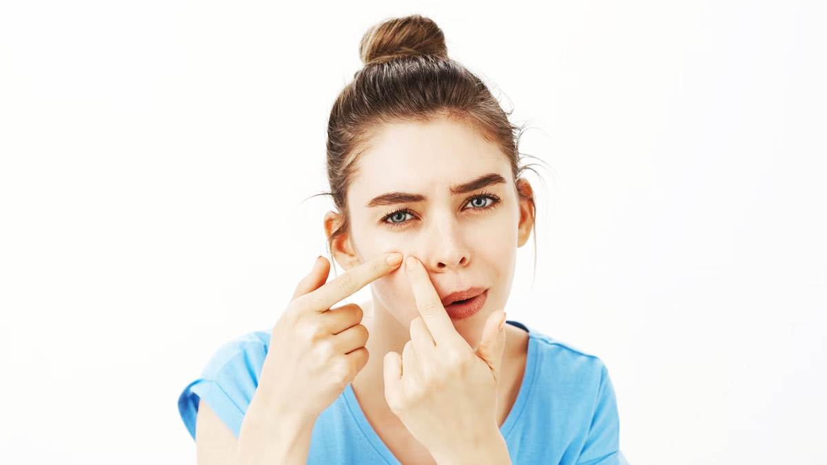 Symptoms Of Clogged Pores In Hindi
