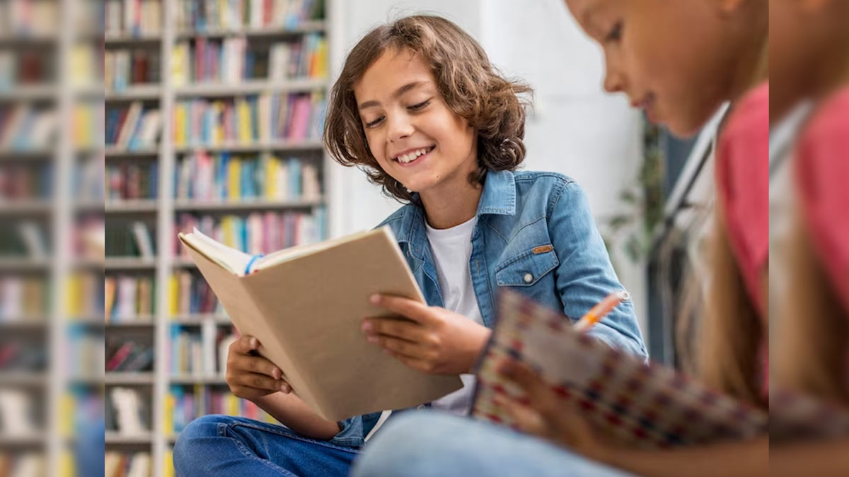 reading books