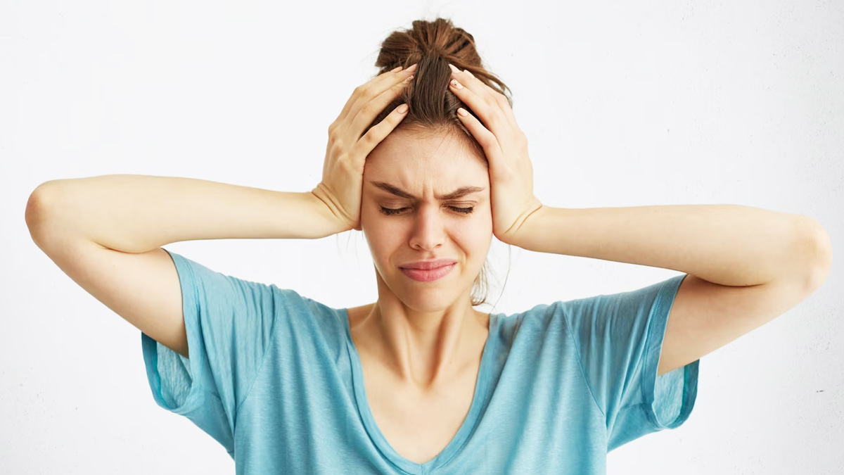 hidden sigh of anxiety