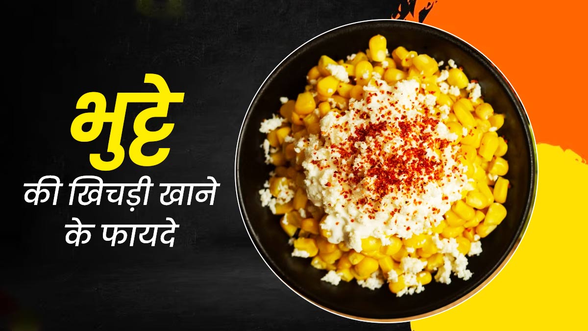 भुट्टे की खिचड़ी खाने से सेहत को मिलते हैं ये 5 जबरदस्त फायदे, जानें इसकी आसान रेसिपी