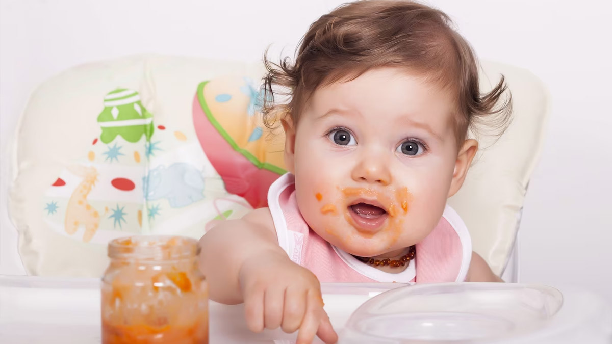 how to give almond to baby