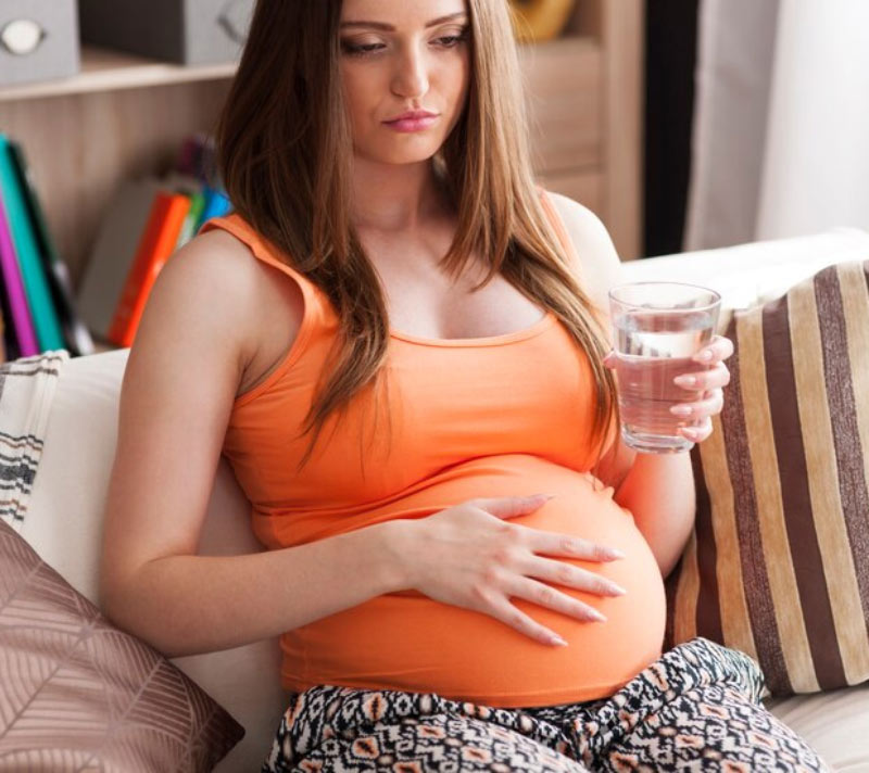 pregnant women at risk of infection