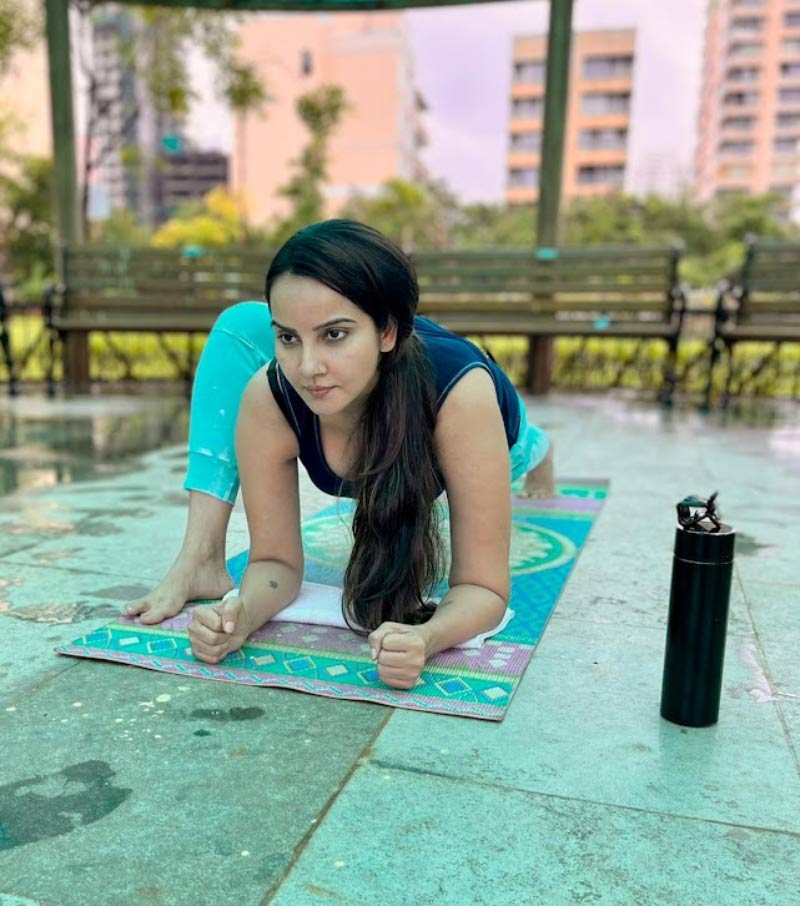 fitness routine of geetanjali mishra