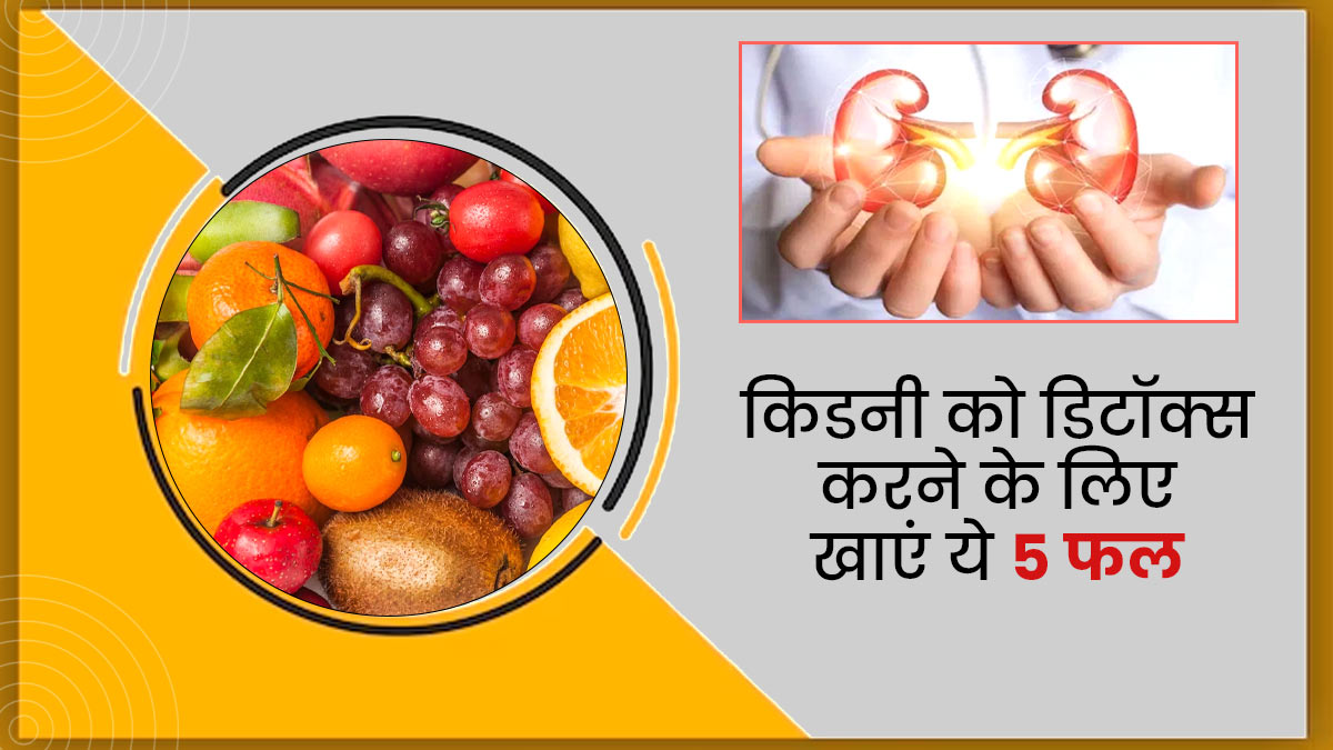 किडनी को डिटॉक्‍स करने के लिए डाइट में शामिल करें ये 5 फल, साफ हो जाएगी शरीर की गंदगी