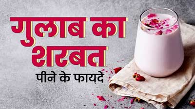 गुलाब का शरबत पीने से सेहत को मिलेंगे ये 5 गजब फायदे, जानें बनाने का तरीका