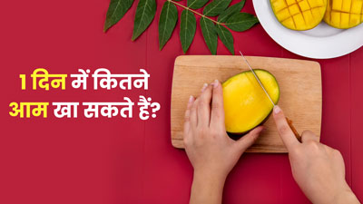 आप भी हैं आम के शौकीन? एक्‍सपर्ट से जानें एक द‍िन में क‍ितने आम खा सकते हैं?