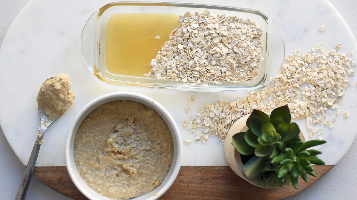 oatmeal scalp scrub 