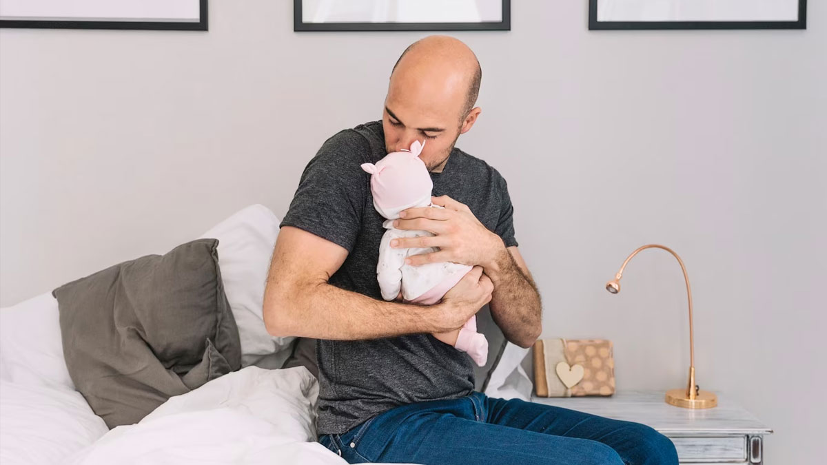 postpartum depression in men