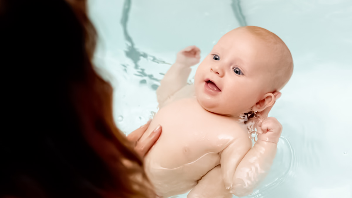 Baby's First Bath: How to Bathe a Newborn