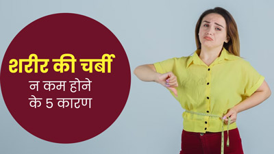 डाइटिंग और एक्सरसाइज के बाद भी कम नहीं हो रही शरीर की चर्बी? जिम्मेदार हो सकते हैं ये 5 कारण
