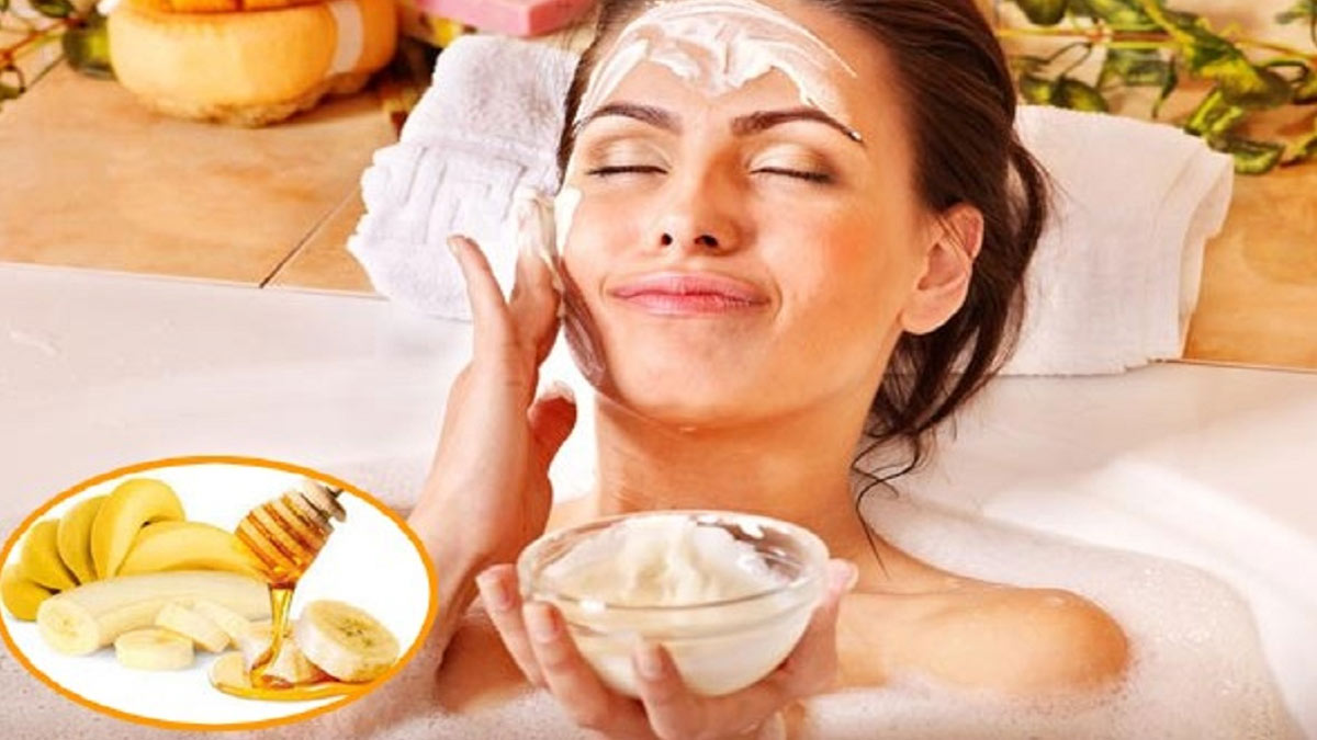 banana face mask for beautiful face