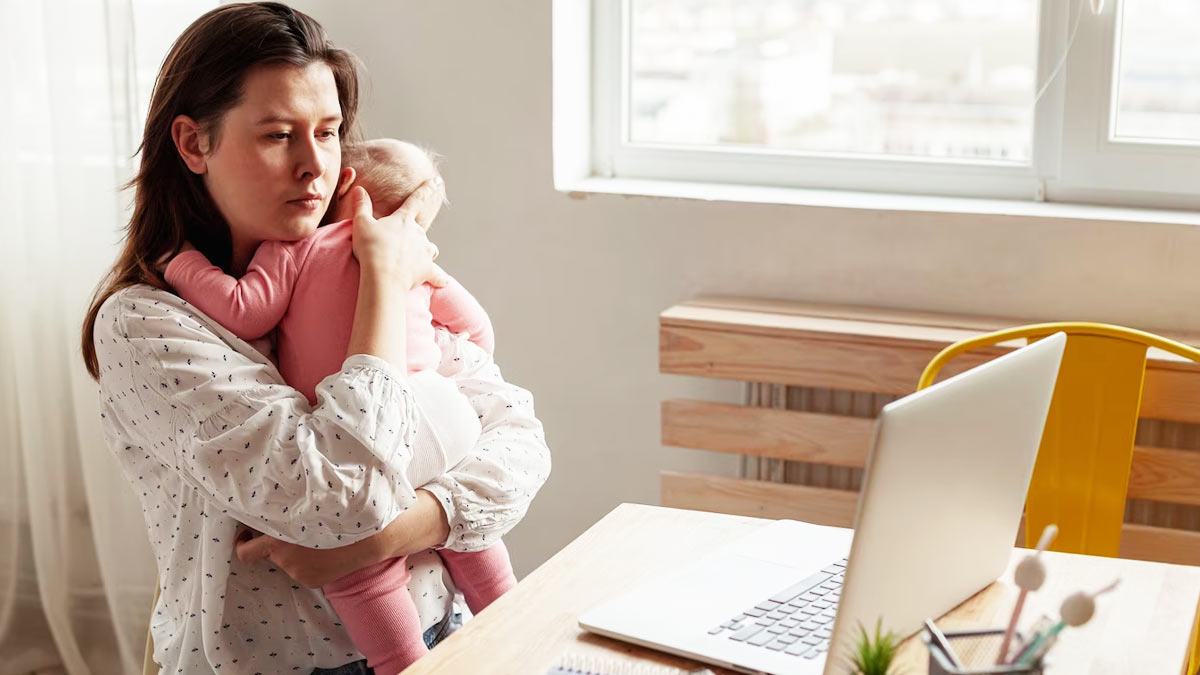 postpartum depression in hindi