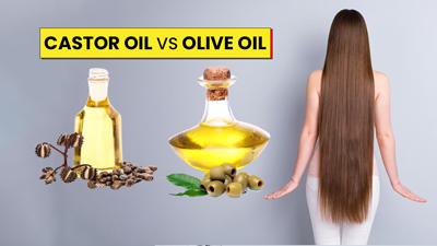 कैस्टर ऑयल या ऑलिव ऑयल, किसे लगाने से जल्दी बढ़ते हैं बाल?