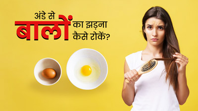 अंडे से बालों का झड़ना कैसे रोकें? जानें 3 तरीके, जिनसे हेयर फॉल होगा कंट्रोल