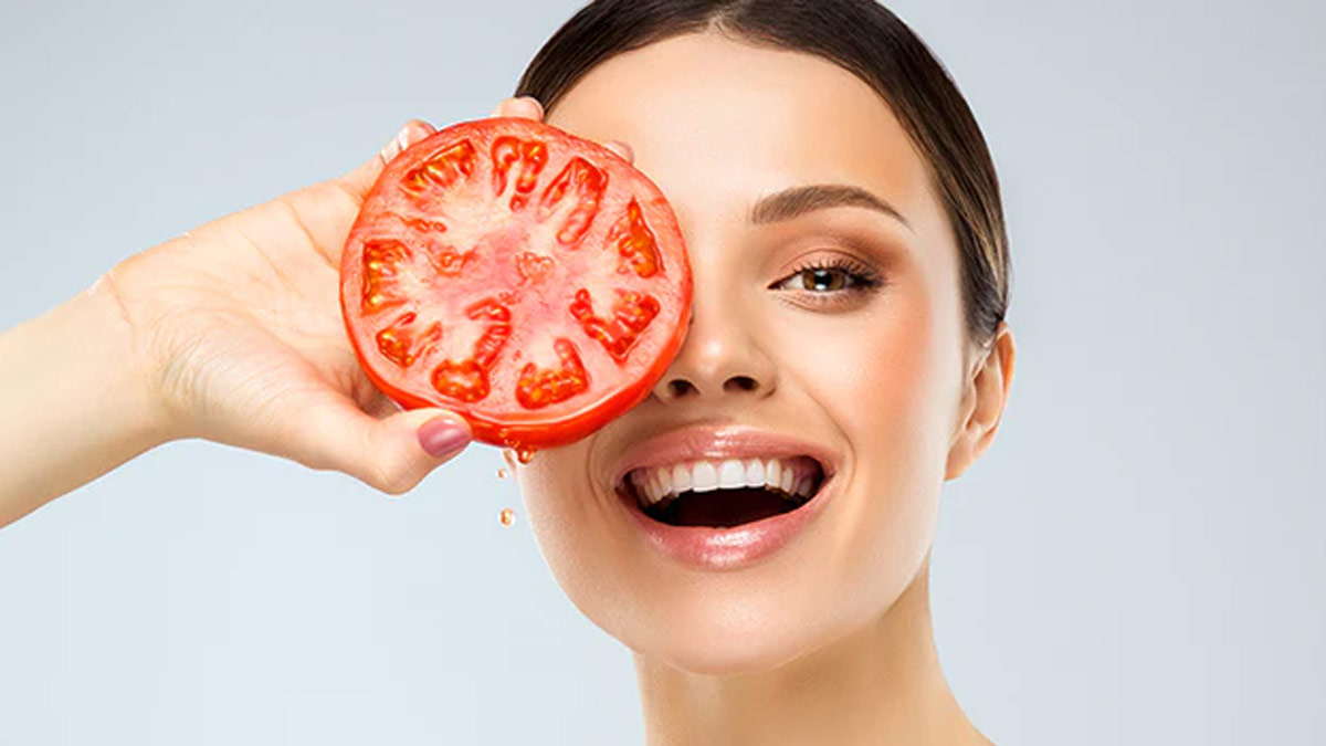 tomato benefits for face