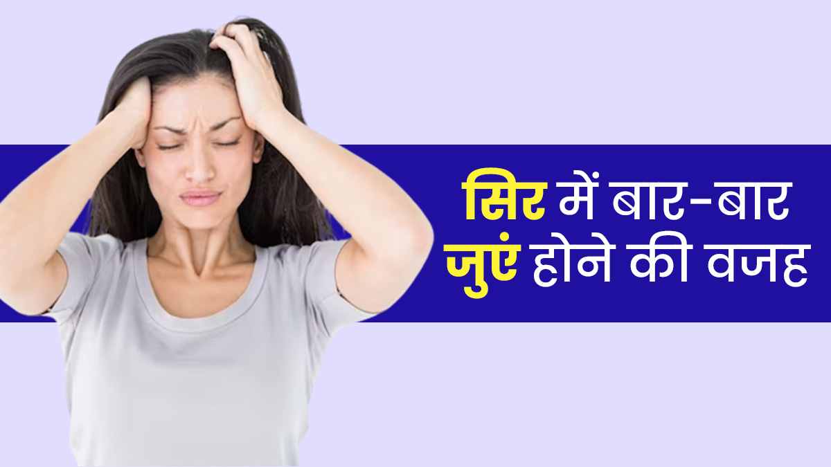 सिर में बार-बार जुएं क्यों हो जाती हैं? एक्सपर्ट से जानें कारण और बचाव के उपाय
